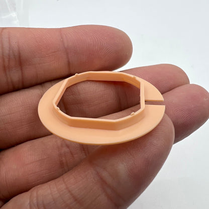 HTR watch case cushion mount spacer ring for VX42/VX43 movement repair and assembly, precision fit accessory.