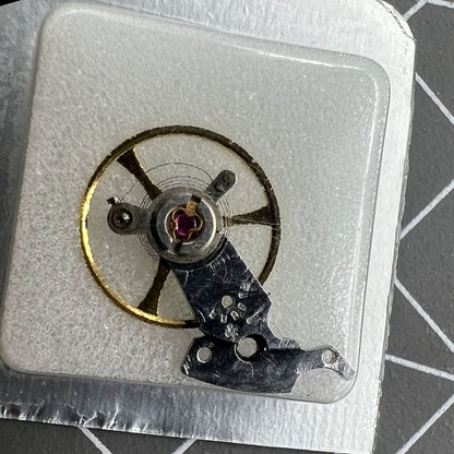 Balance wheel with splint for SHANGHAI watch movement 2824, 2836, 2834 precision repair part.