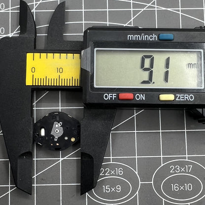 2 Stück Miyota 7T35 Uhrwerk Quarz mit 3 Zeigern Uhrbewegung