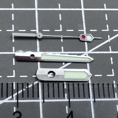 19 mm C3-Leuchtzeiger-Set für SBDX001/SBDC001/SKX007/SRP777 NH35 NH36-Uhrwerk