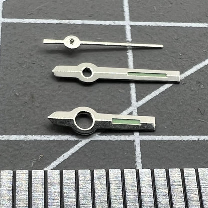 Luminoius watch hands set for Miyota 6601 movement, 9mm/9.5mm/7.5mm lengths, P1-H1-1.