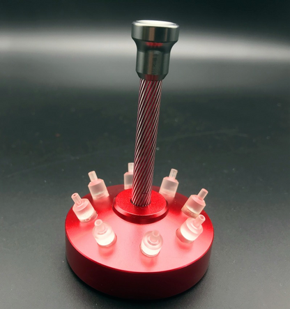 8pcs watch hands setting tools for precise repairs, ideal for watchmakers and enthusiasts.