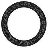 Black Background Grey Character Date Disk Date Wheel for NH35 NH36