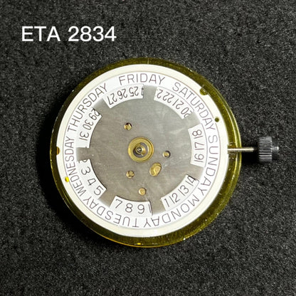 Original Swiss Made ETA 2834 Automatisches mechanisches Uhrwerk V8 Uhrenreparaturteil