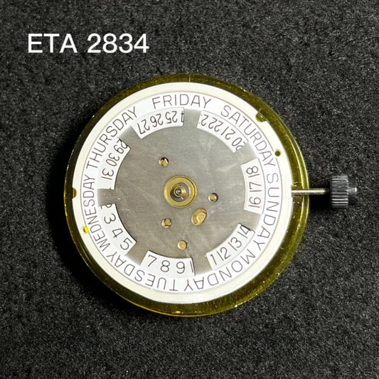 Original Swiss Made ETA 2834 Automatisches mechanisches Uhrwerk V8 Uhrenreparaturteil