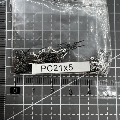 Lot de 100 aiguilles de seconde de 15 mm rouges pour mouvement Hattori Epson PC21
