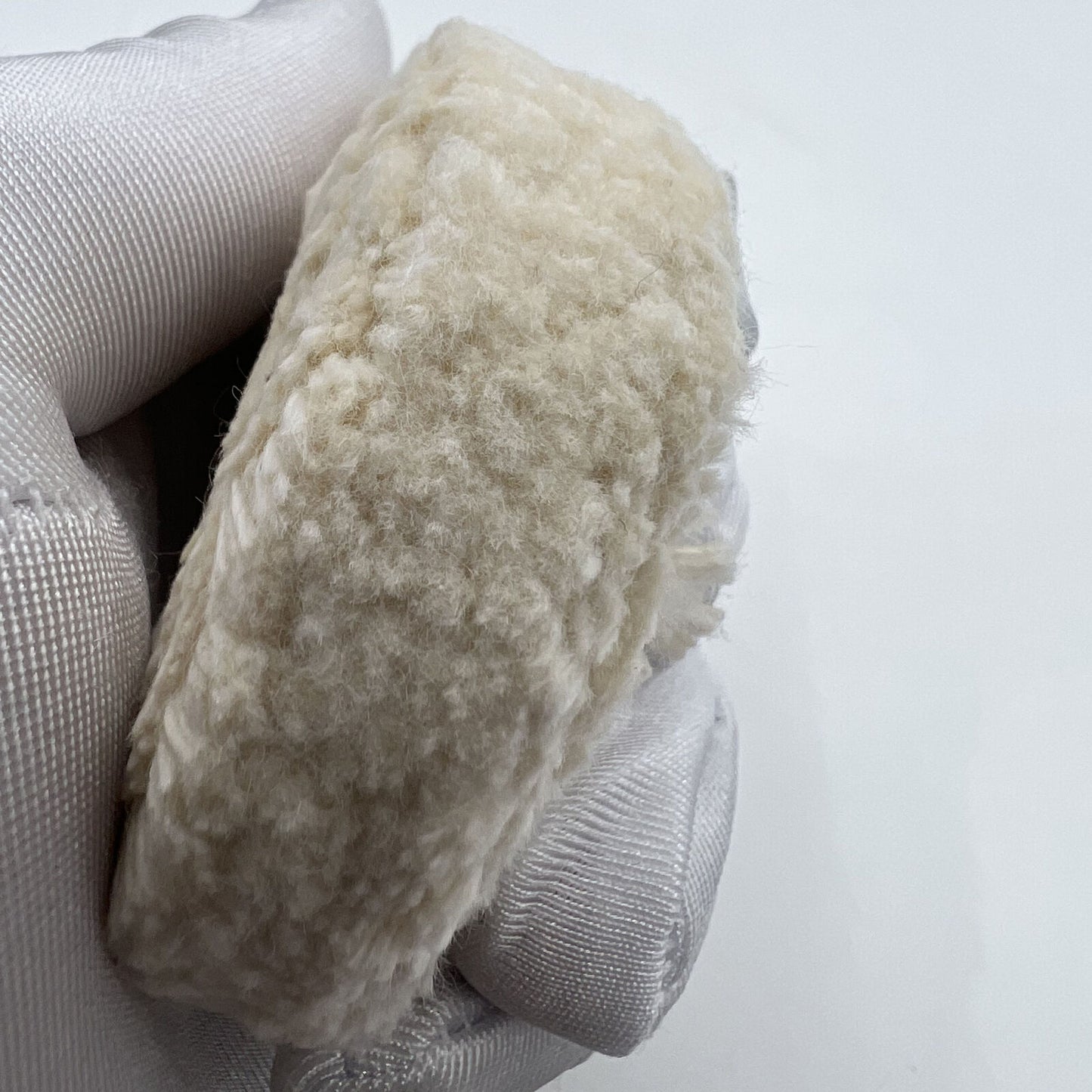 Bergeon 1175 Swiss Made cotton polishing wheel 60mm for precise watch accessory cleaning and finishing.