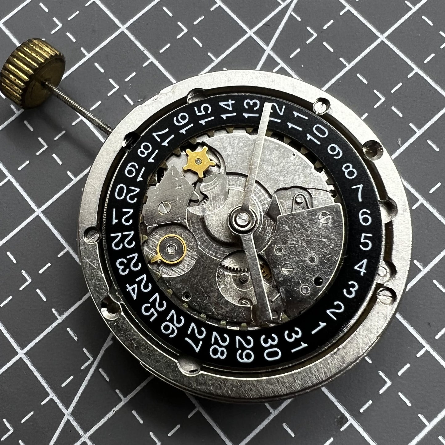 Automatikwerk Shanghai 7750 mechanisch kleine Sekunde bei 9 Uhr 2 Zeiger