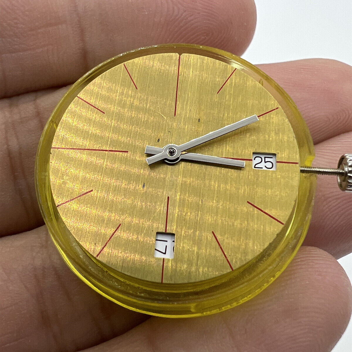 Seagull ETA 2892A2 automatic watch movement with mechanical calendar window, precision timekeeping.