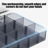 Plastic Container Box for Tools Case Screw Jewelry PartsTransparent Storage