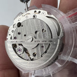 Miyota / Citizen 82S7 Silver Plated Japan Automatic Mechanical Movement