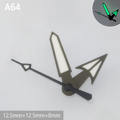Accessories Watch Hands Green Luminous Suitable for NH35 NH36 Movement A50~A86