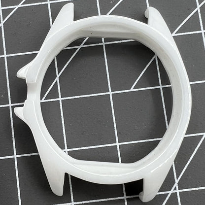 29mm white ceramic watch case replacement for Chanel J12, durable and scratch-resistant accessory.