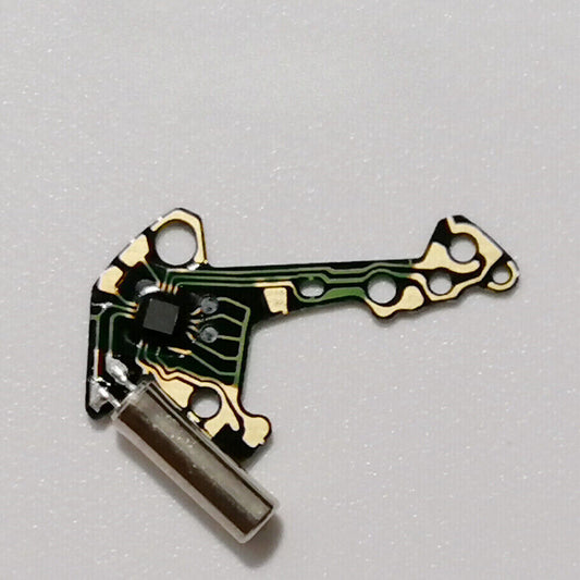 Japan-made circuit board for Miyota 5Y20 quartz watch movement, precision watch accessory by Miyota.
