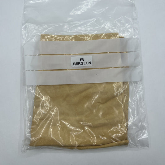 Bergeon 5693 suede cloth for watch cleaning, Swiss quality, 480x340 mm size.