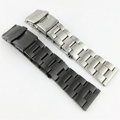 Diving Silk waterproof watch band with double lock buckle, fits 18-26mm watches.