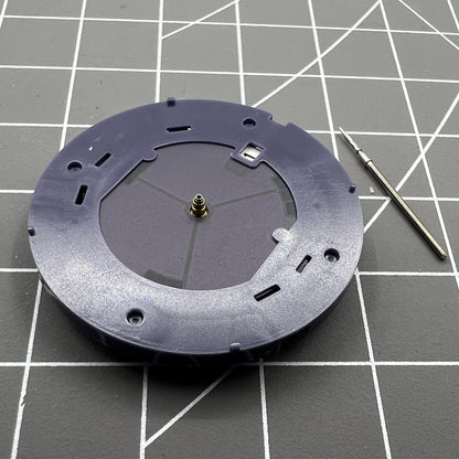 Japan-made Epson AS32A solar watch movement with 3 hands and date at 3 o'clock, reliable precision.