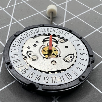 ISA 307 Quarzuhrwerk, Datum bei 6, alter Lagerbestand, original, brandneu 