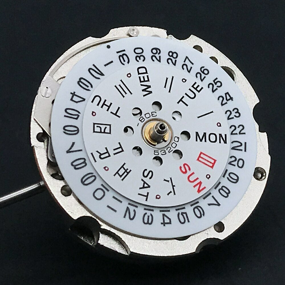 Brandneue MIYOTA 6T51 Original Japan Uhrwerk Reparaturteile Doppelkalender 