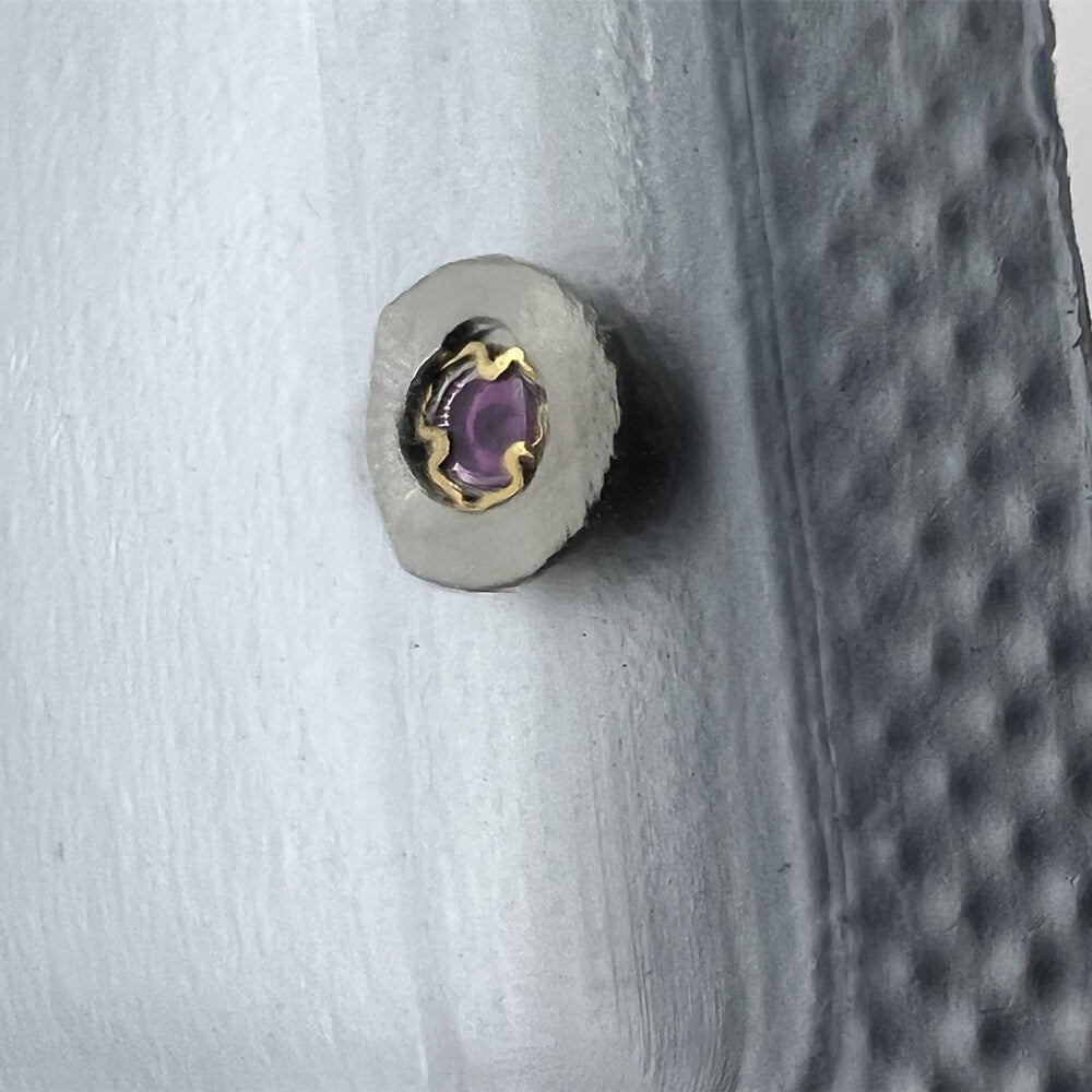 Precision watch part plate cap jewel for ETA/Seagull 2836/2834/2824 movements, exact fit.