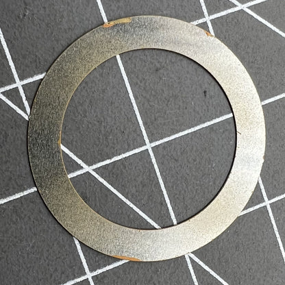 Orange date disk wheel overlay for NH35 NH36 watch movement, date at 3