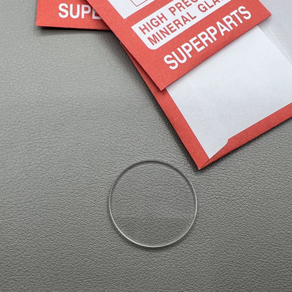 2.0mm Thick 32pcs Flat 27.3-40.0mm Round Watch Glass Mineral Crystal Replacement