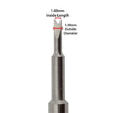 Bergeon 6767-AF Replacement Forked End Tip for Spring Bar Tool Stainless Steel