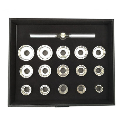 15PCS Stainless Steel Watch Case Opening Dies for Breitling Caseback Removal