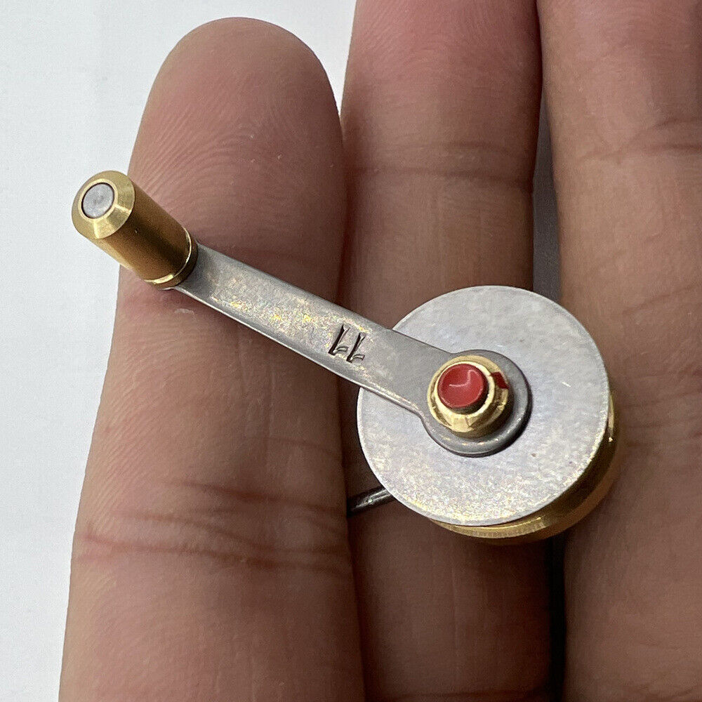 Bergeon 2729-ETA watch mainspring winder with spare barrels for precise ETA calibre repairs and maintenance.