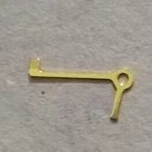 Golden movement watch part balance stop lever for ETA 2892 by Ref.9433, precise spare component.