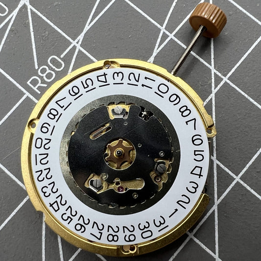 Swiss Made Ronda 6003D quartz watch movement for precise timekeeping in watch accessories.