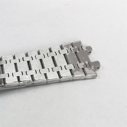 Bracelet de montre en acier inoxydable 41 mm, boîtier miroir en verre saphir pour NH70 