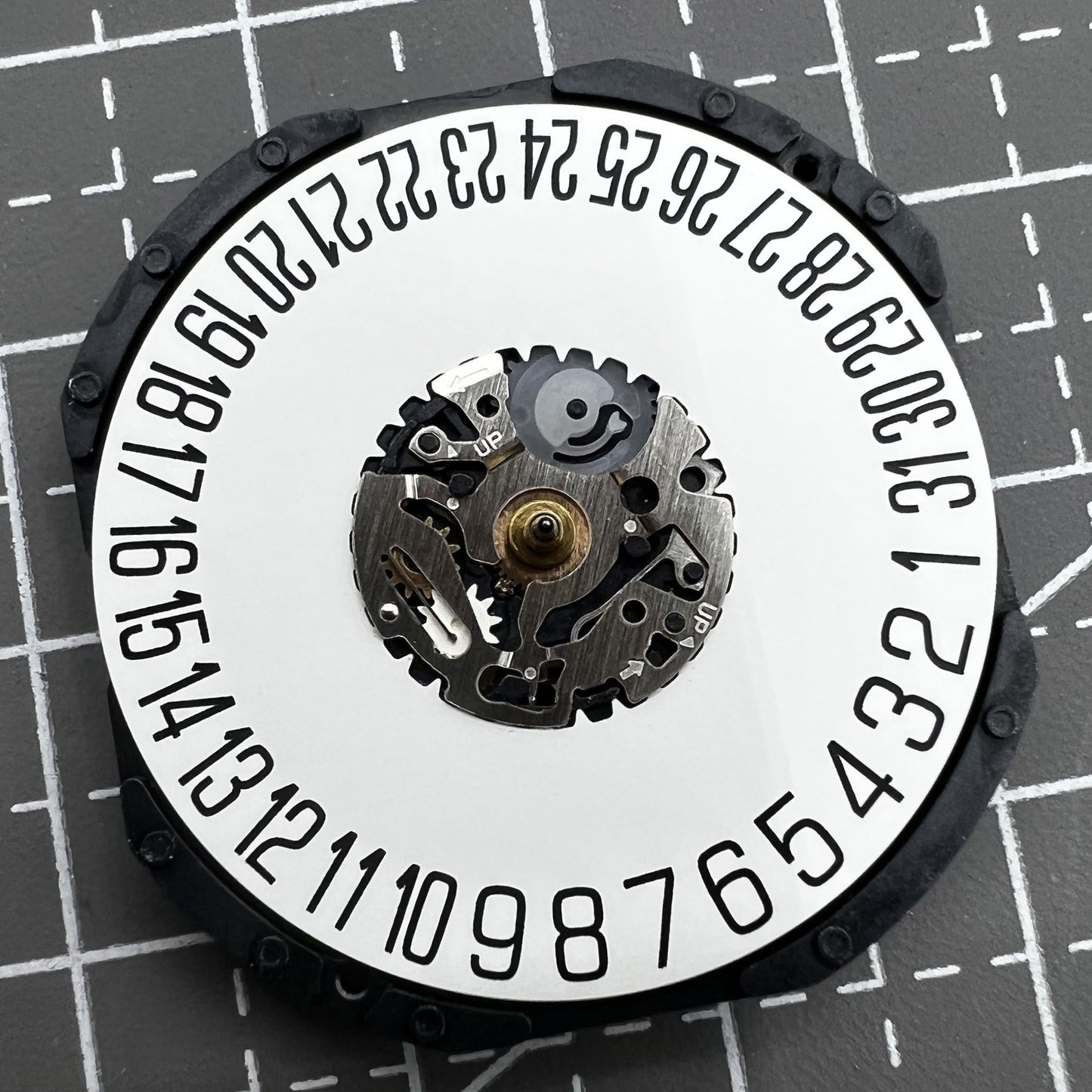 2 Stück Hattori Epson TMI VX62 VX62E Quarz Uhrwerk mit Krone