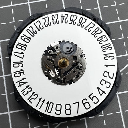 2 Stück Hattori Epson TMI VX62 VX62E Quarz Uhrwerk mit Krone