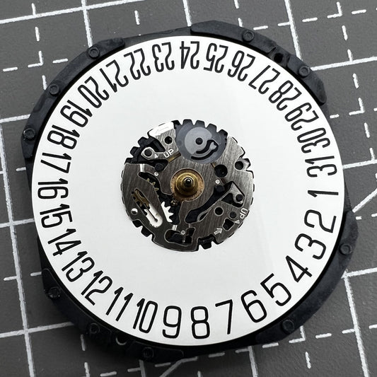 2 Stück Hattori Epson TMI VX62 VX62E Quarz Uhrwerk mit Krone