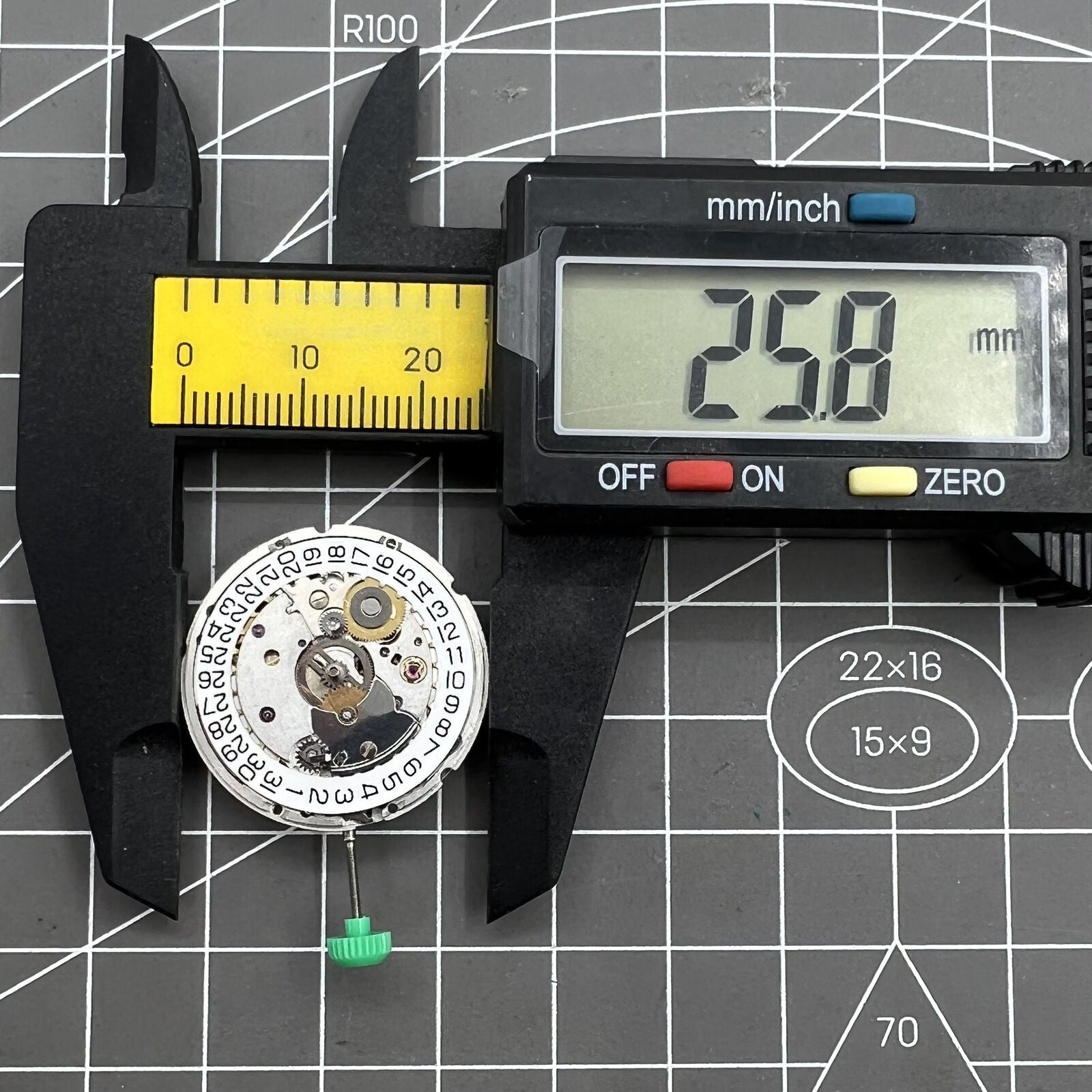 ETA 2824-2 Swiss mechanical watch movement, precision timekeeping component for luxury watches.