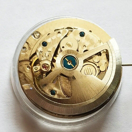 Mouvement mécanique automatique de grande taille fabriqué en Chine, 3 aiguilles, petite seconde à 3 heures, date à 6 heures