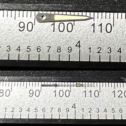 13 mm silberner Rand, C3, grün leuchtende Taucheruhrzeiger für SKX/SBBN NH35A/NH36