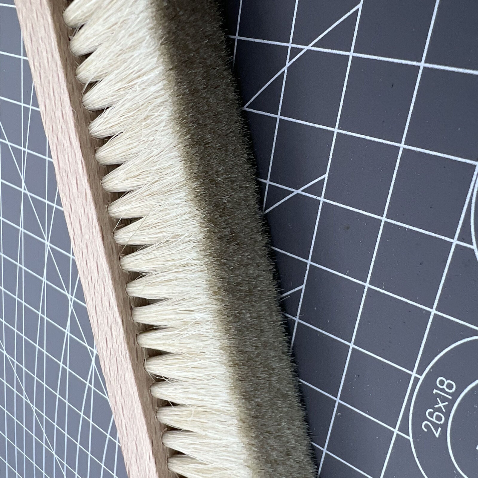 Swiss Made Bergeon 6377-4 soft brush for delicate watch hand cleaning and precise maintenance