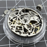 Tianjin Seagull ST25 Silver Automatic Mechanical Movement 3 Hands Hollow