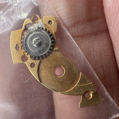 Golden mainspring bridge splint for ETA2824 2834 2836 watch movement, durable accessory.