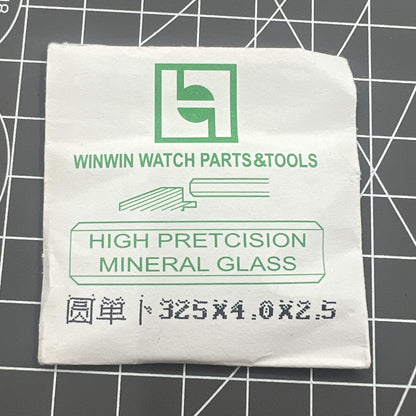 1. Five-pack single dome watch glass crystals, 25-35mm, 1.5-2.5mm thick, for watch repair.  