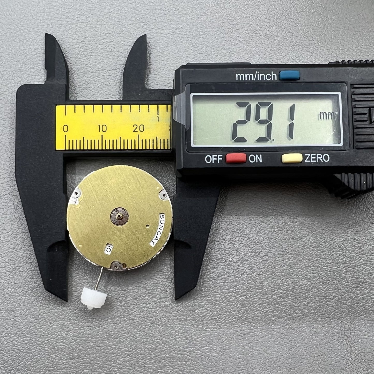 Automatik Uhr China Made Ref 3255 schmaler Kalender Doppeldatum Mechanik