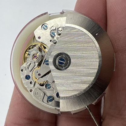China Made 7750 chronograph watch movement with small seconds at 3, 6, and 9 o'clock, date at 12.