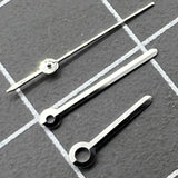 10mm Silver Round Point Watch Hands for Miyota 7T35 Quartz Movement