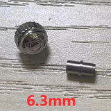 6.0mm/6.3mm Watch Crown with Tube for OMEGA Seamaster 300 Watch Watch Parts