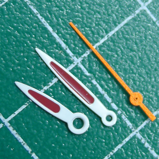 Wholesale painted watch hands for Miyota 2035 quartz movement, precise fit and durable finish by Paited.