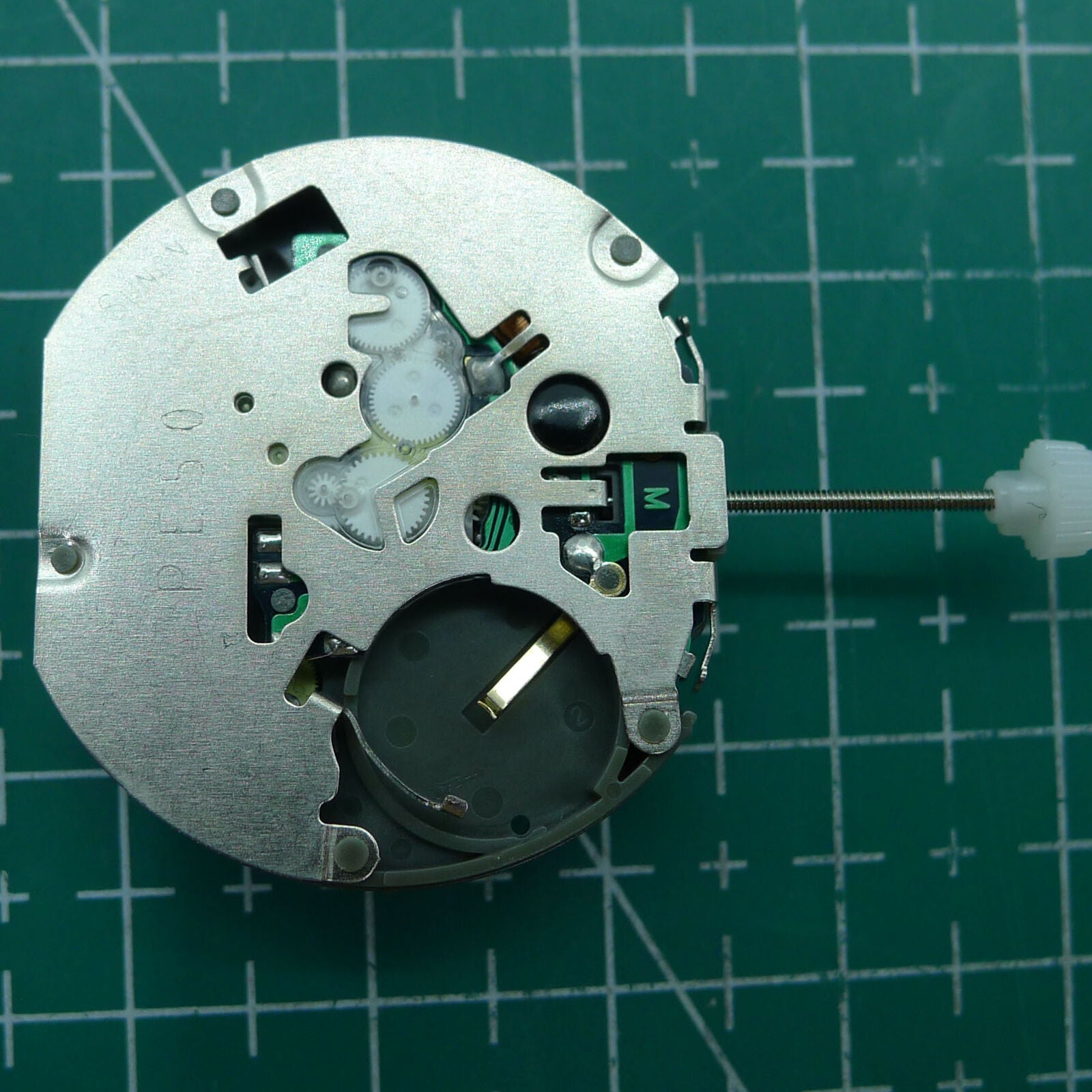 SUNON PE50 quartz movement with small second hand, precision watch accessory for repairs and custom builds
