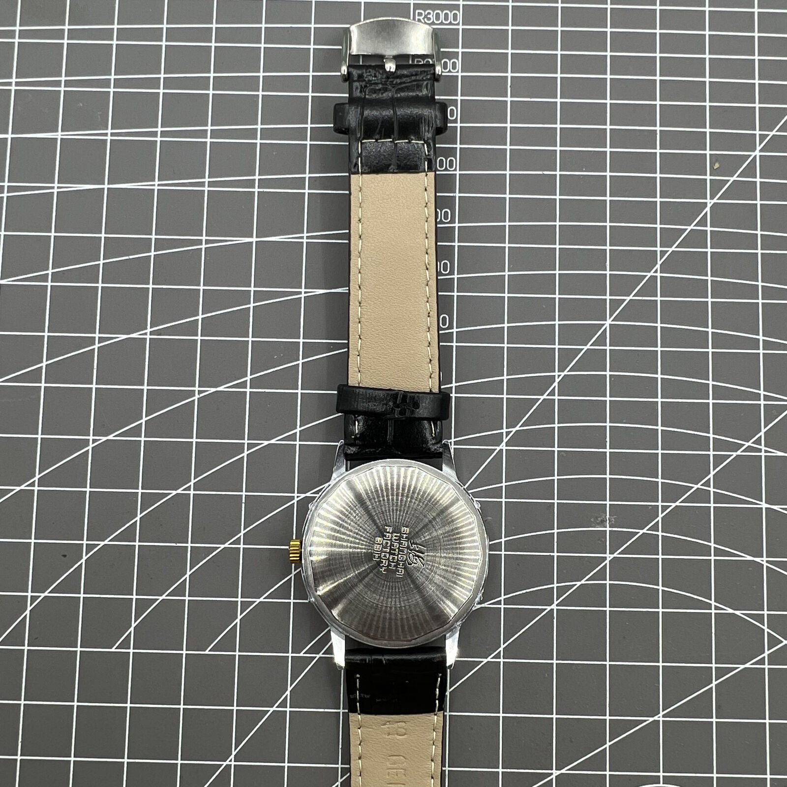 37mm Shanghai manual watch with gradient grey dial, 17 jewels, elegant classic timepiece for daily wear.