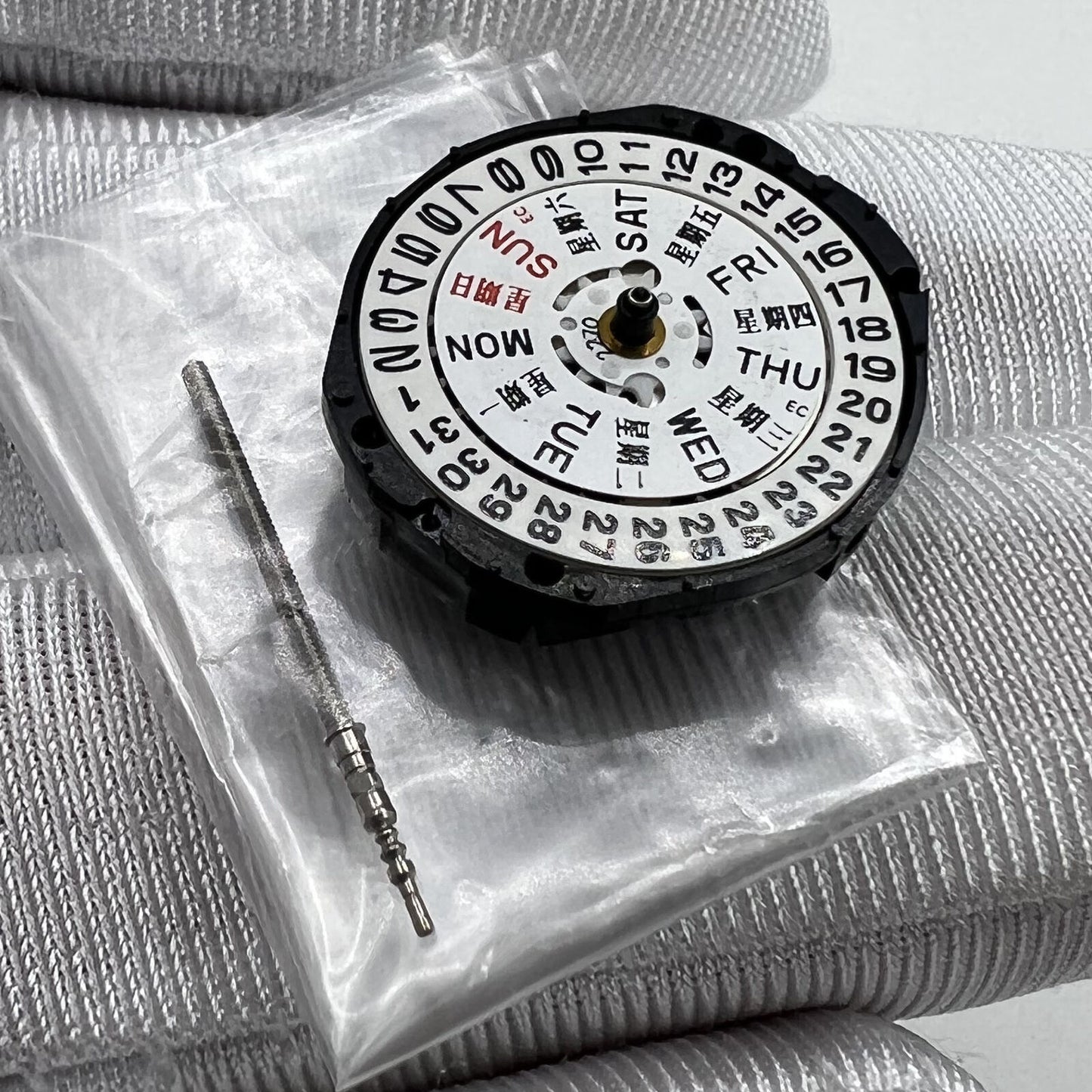Japan Made Hattori Epson TMI PC23 quartz watch movement for precise timekeeping in watch accessories